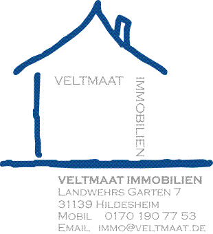 Veltmaat Immobilien|Claudia Veltmaat|Landwehrs Garten 7|31139 Hildesheim|+49 170 1907753